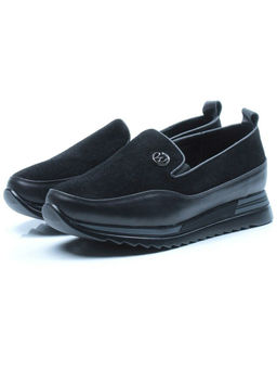 06-5013 BLACK Туфли (натуральная замша)