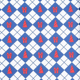 Пленка для цветов, Новогодний калейдоскоп, синяя 56см*10м - Simaland фото 7