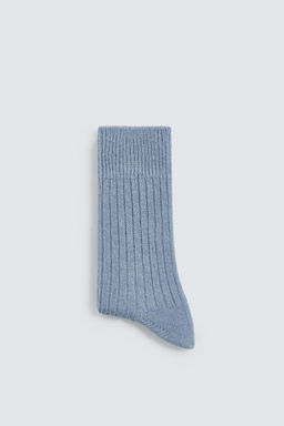 RIBBED TEXTURED SOCKS - Zara фото 2