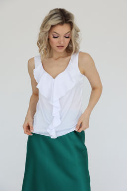 Топ с рюшей