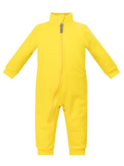 Комбинезон детский флисовый желтый