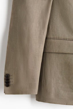Americana de lino Slim Fit - H&m фото 9