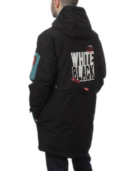 22066 BLACK GREEN Куртка мужская зимняя облегченная (150 гр. холлофайбер) - Fashion фото 8