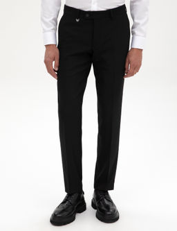 Siyah Slim Fit Kuma_ Pantolon - Pierre cardin фото 8