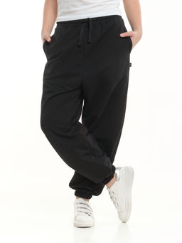 Брюки спортивные для девочки 22-0092 черный