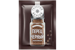 Цена за 5 шт. Галерея вкусов, перец чёрный молотый, 10 г Цена за 5 шт. Галерея вкусов, перец чёрный молотый, 10 г