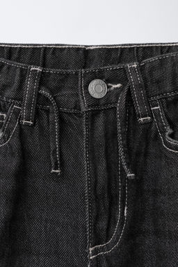 JEANS BAGGY BALLOON / Negro - Zara фото 3