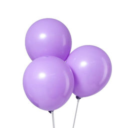 Воздушные шары латексные 12" «Макарун», 5 шт., сиреневые