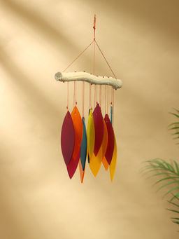 Музыка ветра «Падающие листья», 30×2×40 см, дерево, стекло