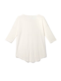 CONTE Удлиненный джемпер с мерцающим блеском 833 milky - Conte elegant фото 2