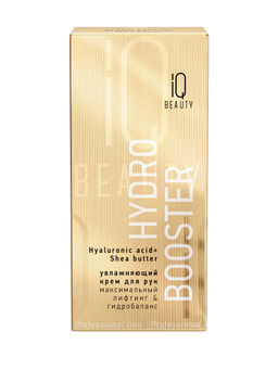 IQ Beauty Крем для рук лифтинг увлажняющий с гиалуроновой кислотой и маслом ши / Hydro Booster, 100 мл  фото 7