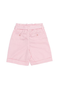 Тканые шорты пудрового цвета для девочек Неожиданная скидка в корзине - U.s. polo assn фото 2