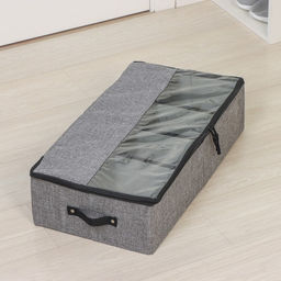 Короб для хранения обуви «Рон», 58×30×15 см, коричневый