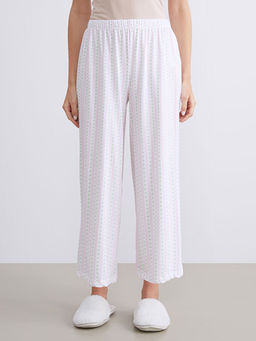 Beli Lastikli Kad?n Kapri Pijama Alt?