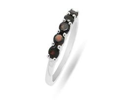 Кольцо из серебра гранат, Аир