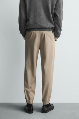 PANTAL?N CINTURA JOGGER SLIM FIT / Beige - Zara фото 11