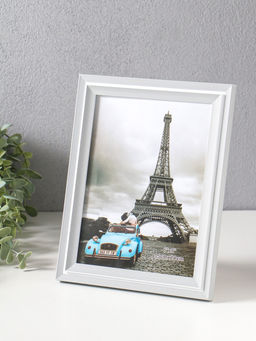 Фоторамка для фото 15×20 см «Остин», пластик, бело-серый, 23.5×18.5×1.5 см