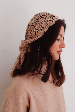 Martichelli Косынка бежевая  фото 6