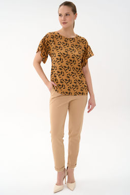 Блузка Кимоно (карамель)