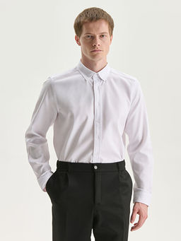 Slim Fit Uzun Kollu Arm?rl? Erkek G?mlek