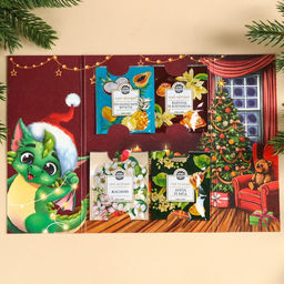 Цена за 2 шт. Чай новогодний Открой двери чуду, 7,2 г (4 шт. х 1,8 г). - Фабрика счастья фото 9