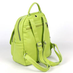 Женский рюкзак из эко кожи Z166-2 Светло-Зеленый - Cidirro фото 3