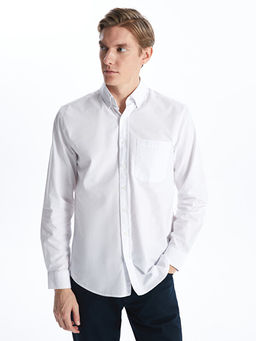 Regular Fit Uzun Kollu Oxford Erkek G?mlek