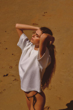 INTERLOCK OVERSIZE T-SHIRT - Zara фото 18