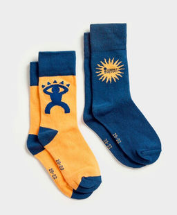 Носки высокие 2 пары для мальчика Button Blue фото 2