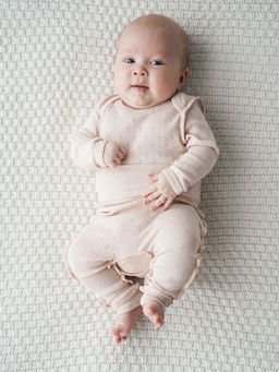 Ползунки Нюд из ажурного хлопка 0+ - Bungly фото 5