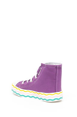 Фиолетовые спортивные туфли для девочек - U.s. polo assn фото 9