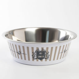 Миска металлическая World winner, 2.5 л, 25х8 см - Пушистое счастье фото 4