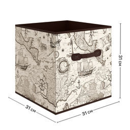 Набор коробов стеллажных без крышки, 2 шт., 31*31*31 см и 31*31*31 см, Valiant фото 41