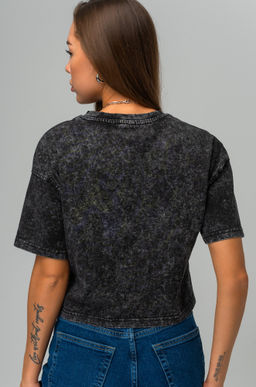 Женская укороченная футболка Happyfox