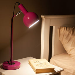 UML-B702 E14 PINK Светильник настольный, 60W. Цоколь Е14. Механический выключатель. Розовый. ТМ Uniel - Volpe фото 10