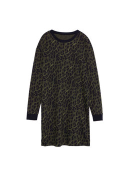 CONTE Платье с леопардовым рисунком LPL 1045 khaki leo khaki leo