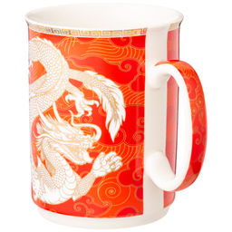 КРУЖКА LEFARD КРАСНЫЙ ДРАКОН 415МЛ  фото 4