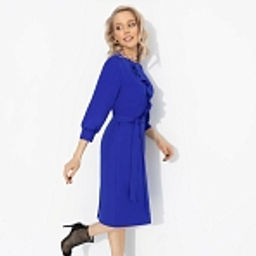 Платье с поясом, Зажги момент (ослепительно синее) - Charutti фото 8