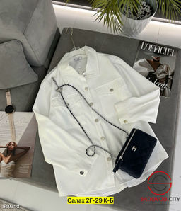 Рубашка женская с карманами - Bruno фото 2