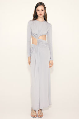 Vestido cut-out drapeado - H&m фото 6