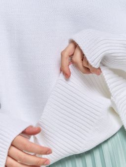 Свитер женский 7232-40164. 0501 белый