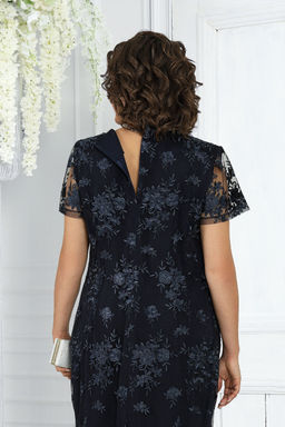 Платье Ninele 7431-Р темно-синий - Mira fashion фото 802