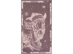 Полотенце махровое 6с103.412ж1 Мороз-наездник(т.с.мальв1) 50х90см