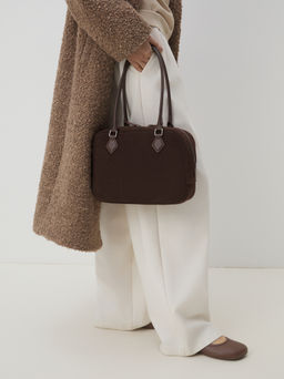 Женская сумка на плечо TENDANCE Артикул 4456804, темно-коричневый  фото 2