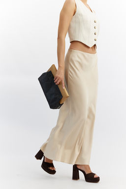Юбка макси прямого силуэта - Serginnetti фото 3