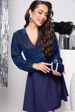 Платье Моя прелесть (синее мерцание) П7744 - Lt collection фото 4