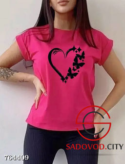 Футболка летняя с рисунком для женщин - Bruno фото 5