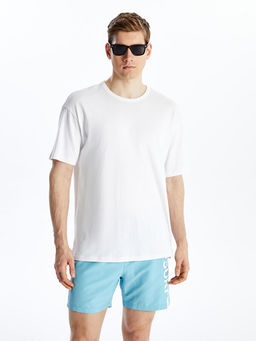 K?sa Boy Bask?l? Erkek Deniz ?ortu