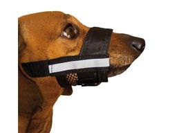 Намордник регулир. №1 12-16см со светоотраж. лентой, 25