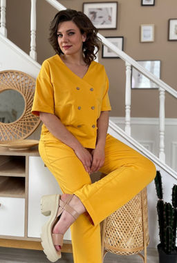 Костюм Rumoda 2136 горчица  фото 2